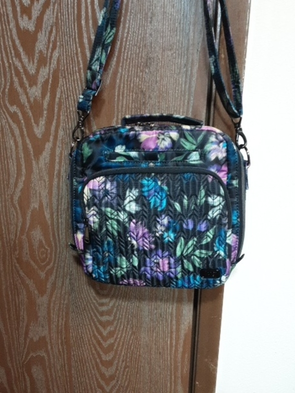 Lug Ranger Crossbody In Floral Black